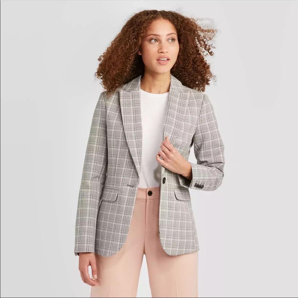 A New Day Plaid blazer